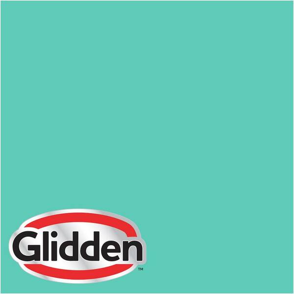 Glidden Premium 1-gal. #HDGB02 Thai Teal Flat Latex Exterior Paint
