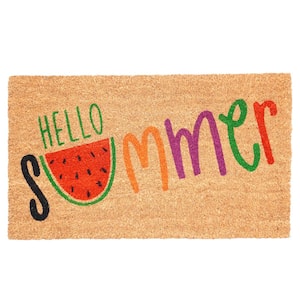Hello Summer Doormat 17" x 29"