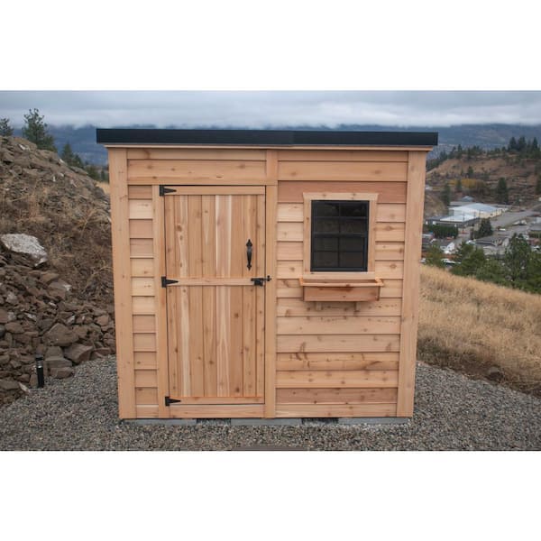 Outdoor Living Today Garden Saver 8 ft. W x 4 ft. D Cedar