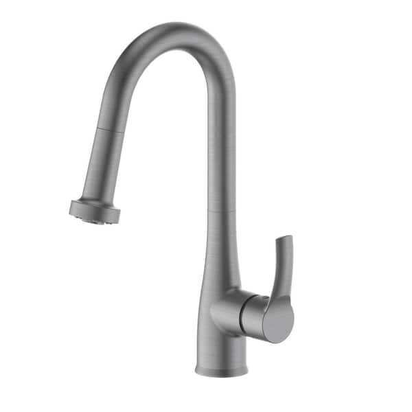 ZLINE Kitchen and Bath ZLINE Dali Kitchen Faucet in Gun Metal (DAL-KF-GM)