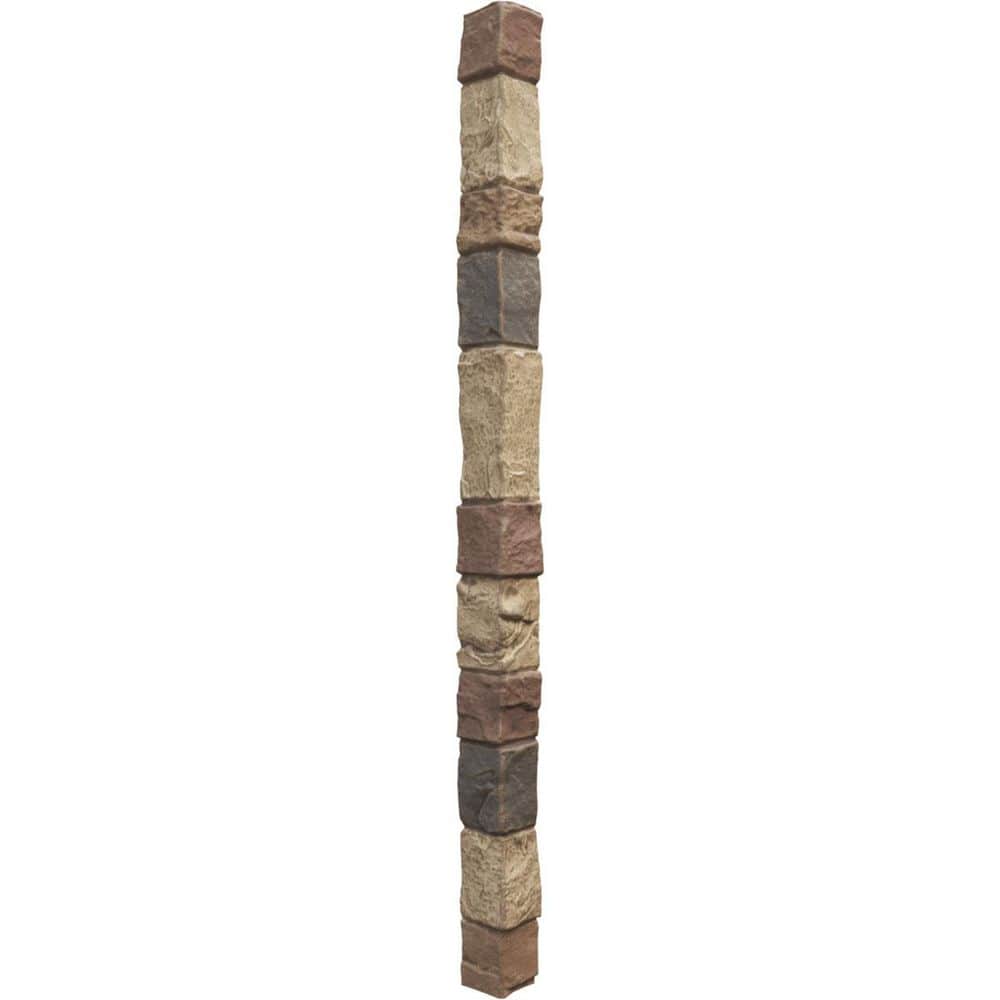 "Universal Outside Corner for EverStone Faux Stone Siding Panels, 3""W x 3""D x 48""H, Adobe Color" price history on PriceWatchPro