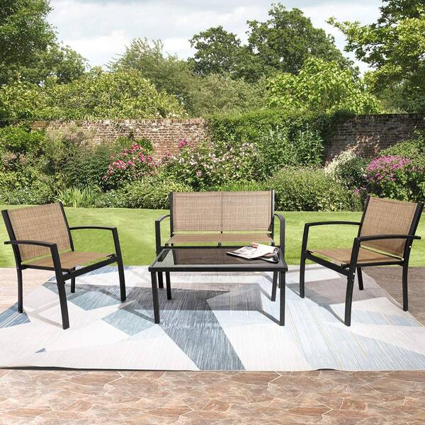 4 piece bistro patio set