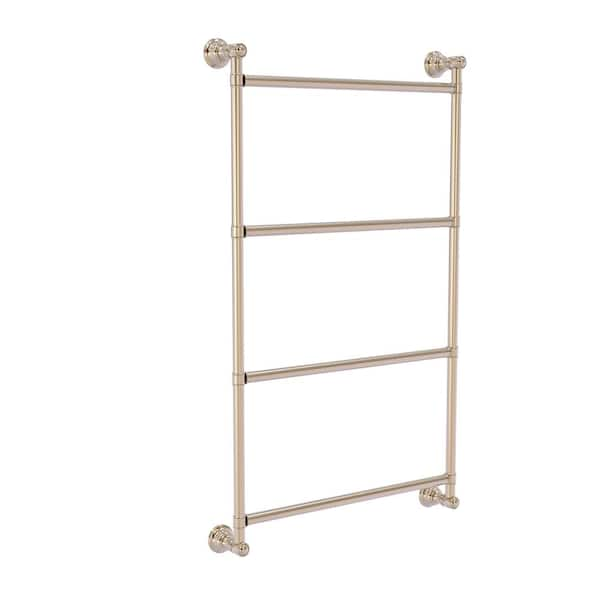 Allied Brass Carolina 18 in. 4-Tier Ladder Towel Rack Bar in Antique ...