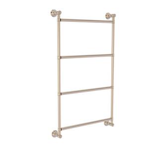 Carolina Collection 4-Tier 36 in. Ladder Towel Bar in Antique Pewter