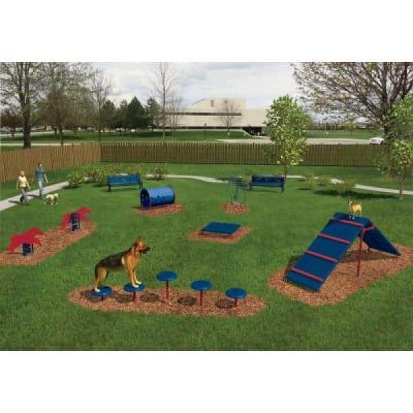 Ultra Play 6-Activity Intermediate Dog Park Agility Course Kit