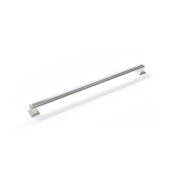 NewAge Products 11.25 in. (288 mm) Brushed Nickel Drawer Pull Traditional Large Handle