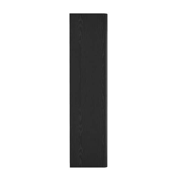 Manhattan Comfort Rivington 79 in. Tall Modern Black  display picture 2