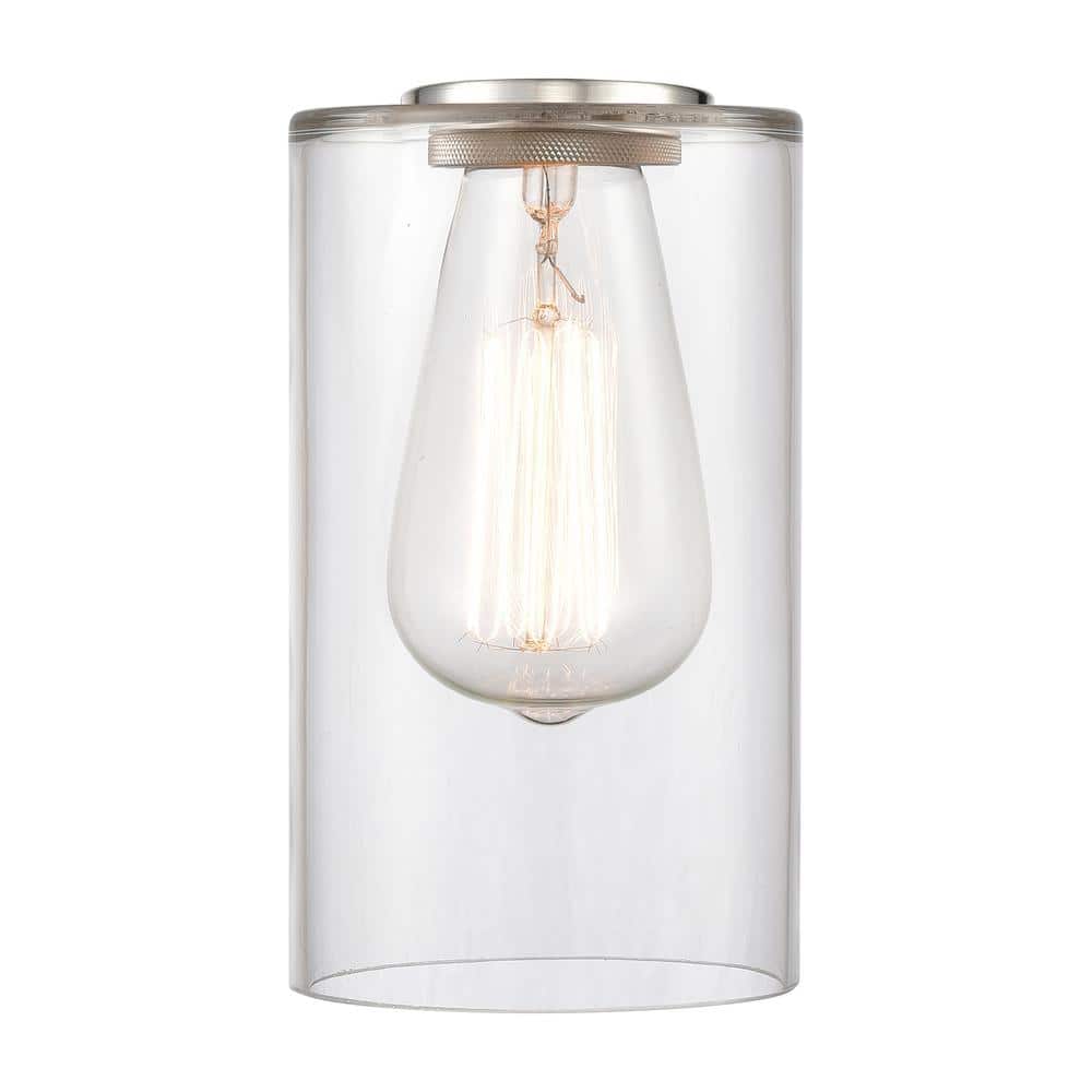 Edison Mini Drum 10" Matte Black LED Pendant Light