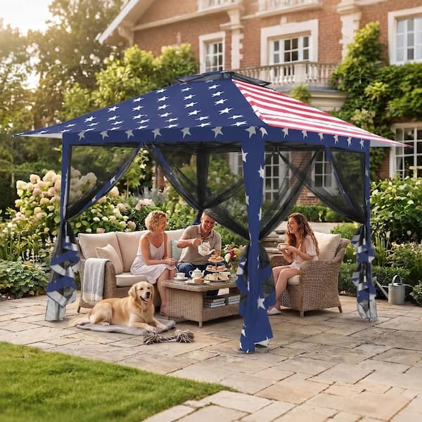 Snap-on ポップアップテント EAGLE PEAK 13 ft. x 13 ft. Pop-Up Gazebo Tent Instant with