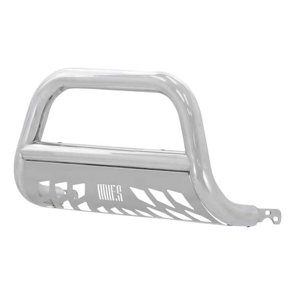 Aries 3-Inch Polished Stainless Steel Bull Bar, No-Drill, Select Ford Expedition, F-150