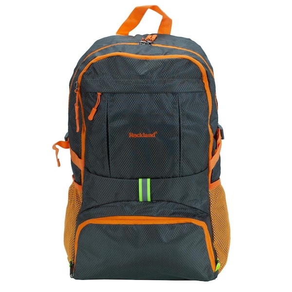 Rockland Packable 19 in. Charcoal Stowaway Backpack