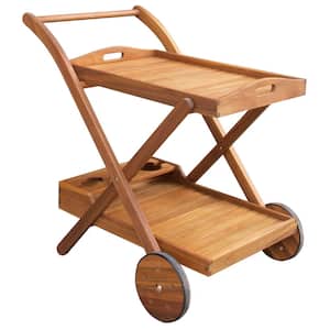 Sequoia Serving Cart with Tray