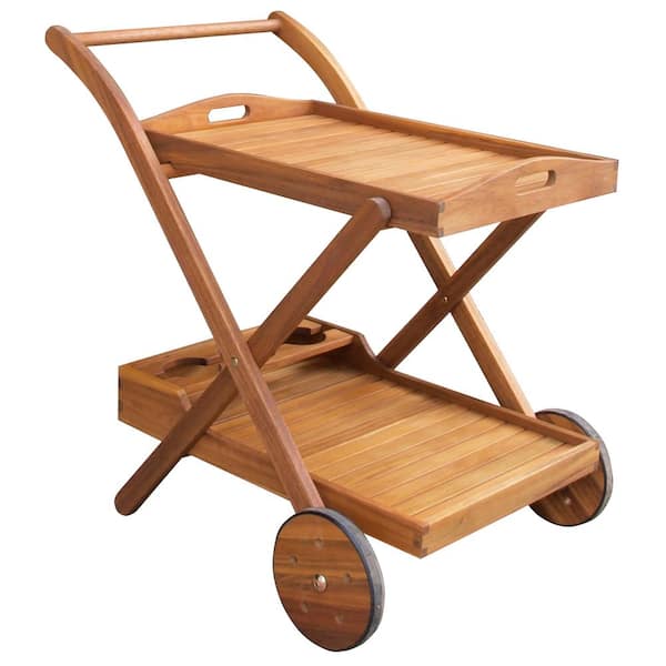 Leigh Country Sequoia Serving Cart with Tray