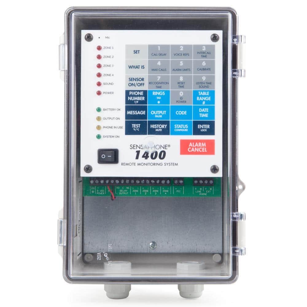 1400 Series 4 Channel Remote Monitoring System with Clear Door price history on PriceWatchPro