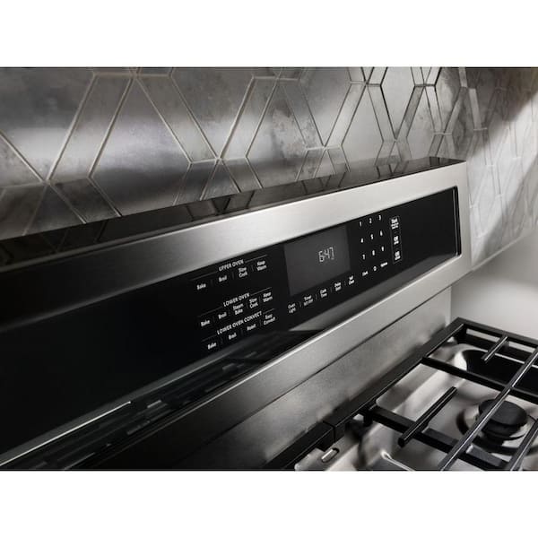 KitchenAid 30 in. 6.5 cu. ft. Convection Oven Slide-In Gas Range
