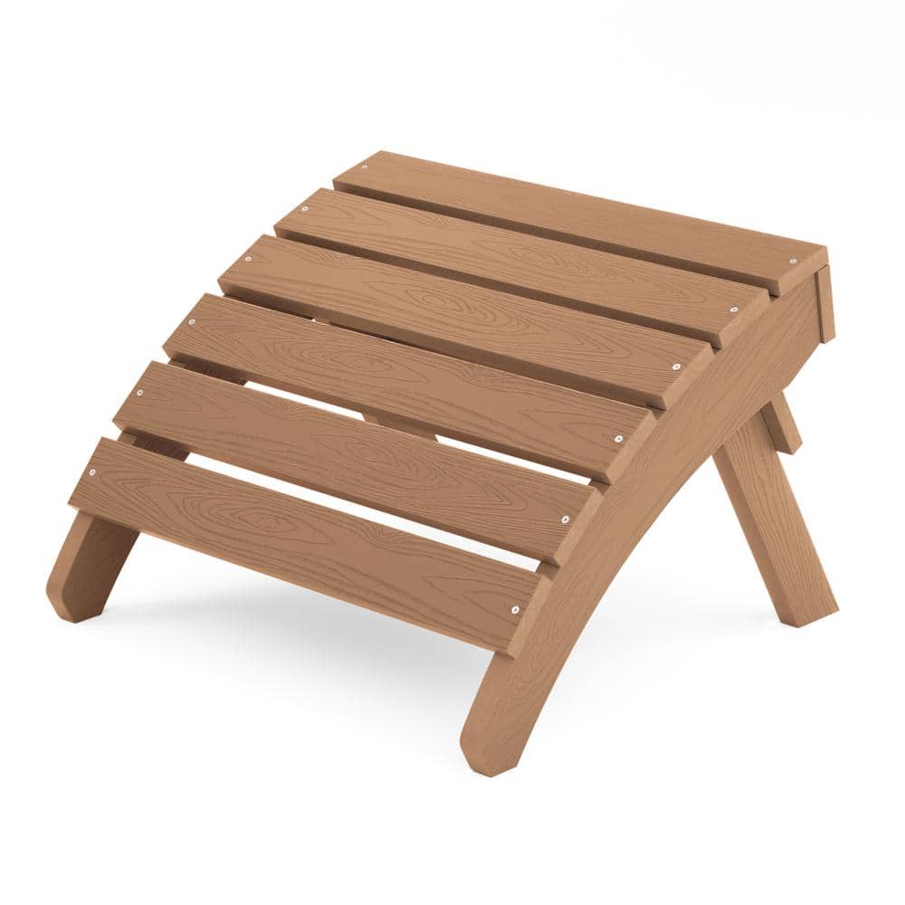 Teak Plastic Outdoor Folding Adirondack Ottoman price history on PriceWatchPro