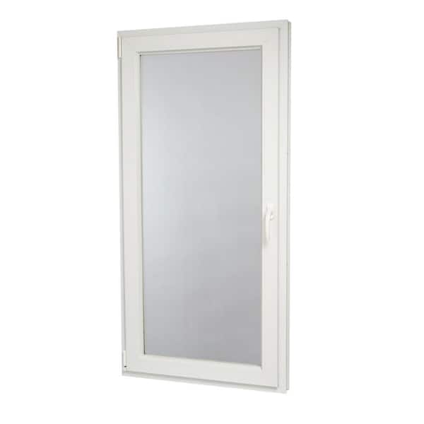 TAFCO WINDOWS 23.75 in. x 35.75 in. 88000 Series Left-Hand Inswing / Tilt Casement in Vinyl Window - White