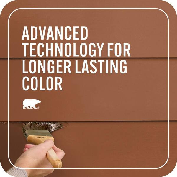 BEHR MARQUEE 1 gal. #230D-7 Cinnamon Brandy Satin Enamel Exterior