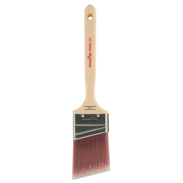 Wooster 2 in. Pro Nylon/Polyester Short Handle Angle Sash Brush 0H21470020  - The Home Depot