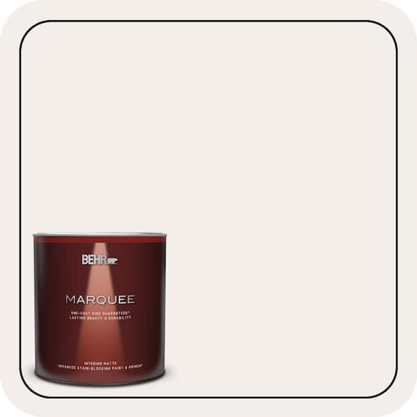 BEHR MARQUEE 1 qt. #PPL-12 Rose Dawn Matte Interior Paint & Primer