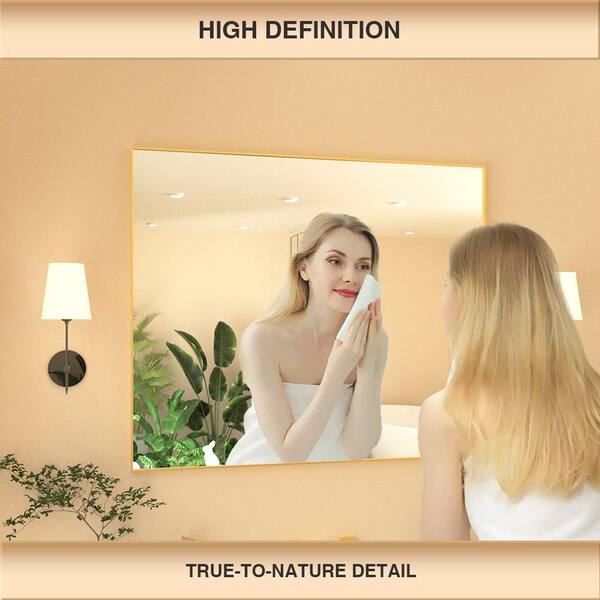 Sylanor Tsuki 36 in. W x 30 in. H Rectangular Aluminum Framed Wall