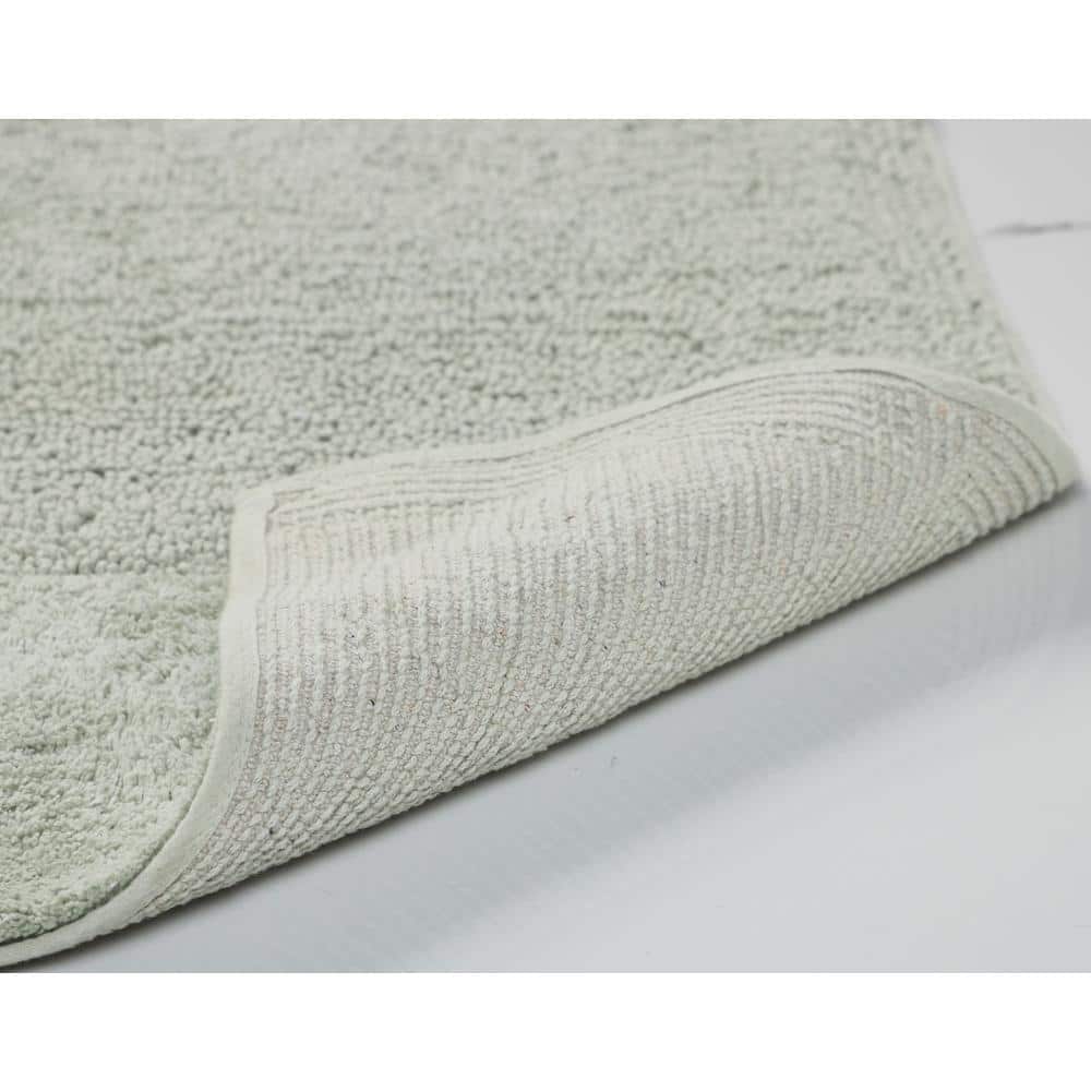 Granada Sage Luxurious Cotton 24" x 40" Bath Rug