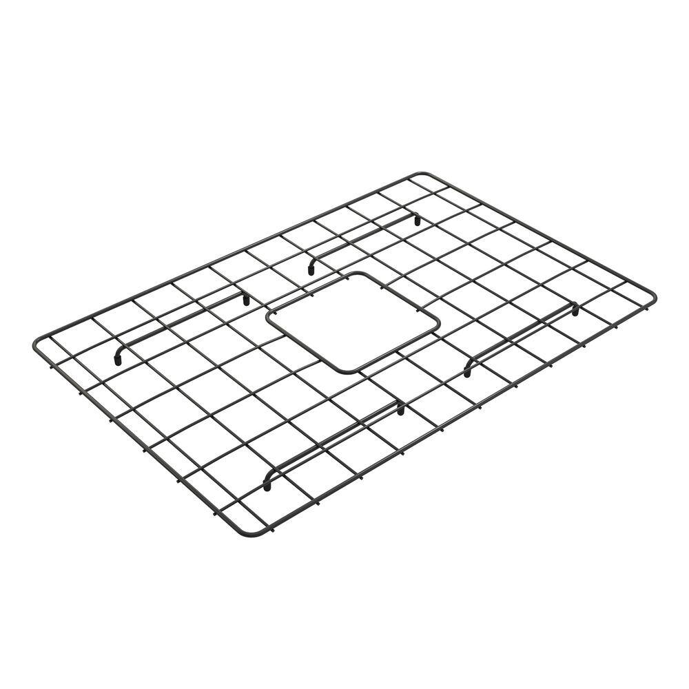 24 in. L x 16 in. W Bottom Grid 2.0 in Matte Black for 27 in. 1356 Single Bowl Sink price history on PriceWatchPro
