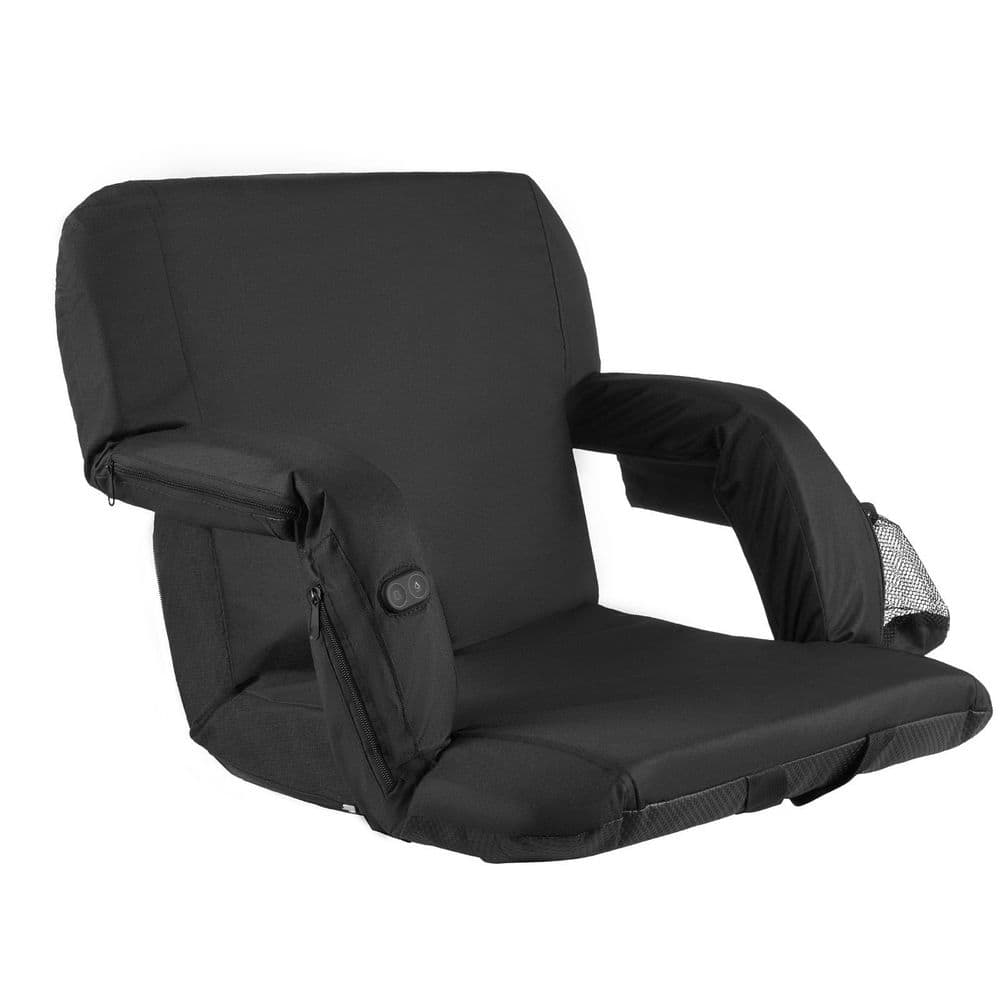 Stadium Seat, 25 in. Heated Stadium Chair, Bleacher Seat Heated with 4 Pockets for Bleachers, 3 Level Heating, Vibration price history on PriceWatchPro
