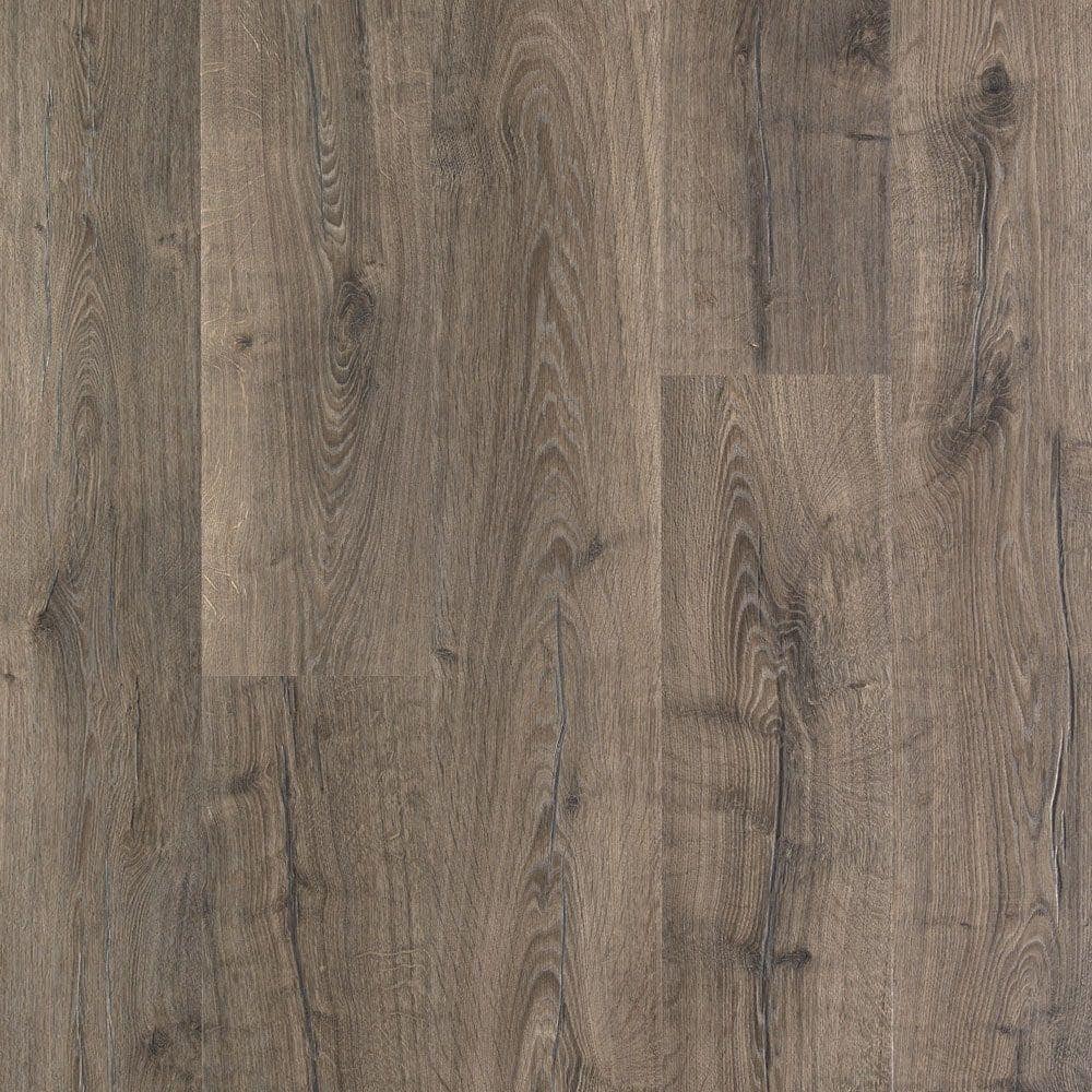 Pergo Take Home Sample Outlast+ Vintage Pewter Oak Laminate Flooring - 5 in. x 7 in., Light