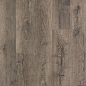 Take Home Sample Outlast+ Vintage Pewter Oak Laminate Flooring - 5 in. x 7 in.