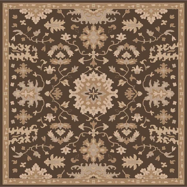 Artistic Weavers Gilgamesh Chocolate 8 ft. x 8 ft. Square Indoor Area Rug