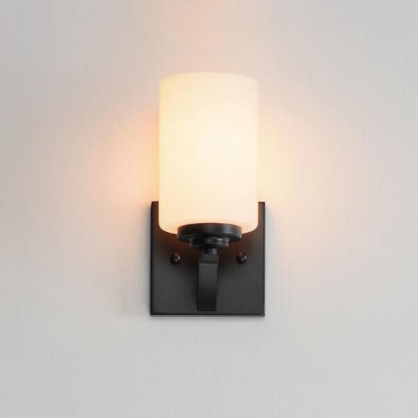 Maxim Lighting - Deven 1-Light Black Wall Sconce