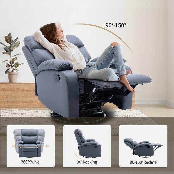 Small space rocker online recliner