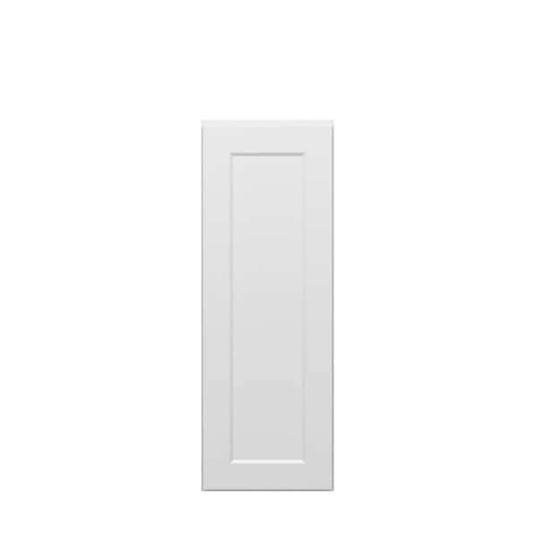 Unbranded Norfolk Shaker 15 in. W x 42 in. H x 12 in. D in Painted White Plywood Assembled Wall Cabinet