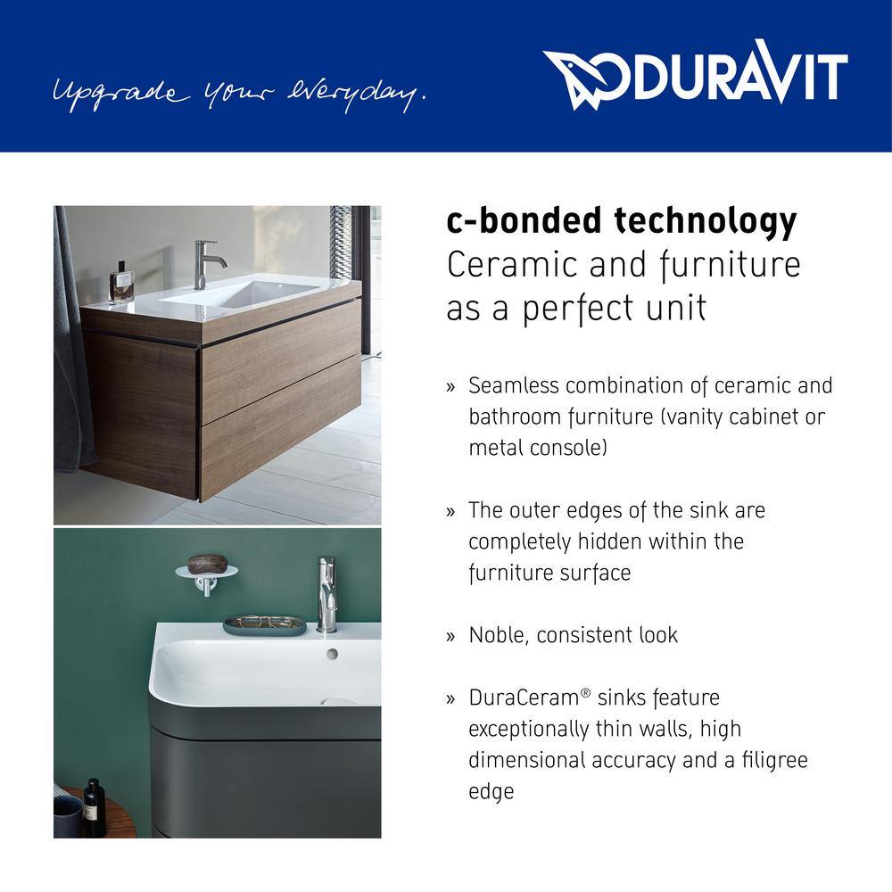 Brushed Walnut 32" Wall-Mounted Single Bathroom Vanity with Ceramic Top