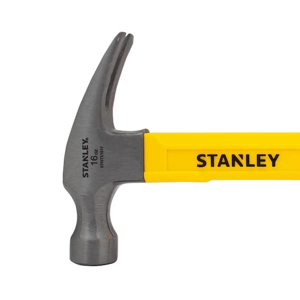 Stanley 16 Oz. Smooth-Face Curved Claw Hammer with Fiberglass Handle -  Bliffert Lumber and Hardware