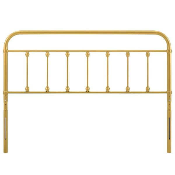 MODWAY Sage Gold Full Metal Headboard