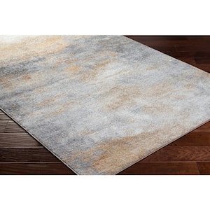 Hyde Park Light Gray/Multi-Color Abstract 8 ft. x 10 ft. Indoor Area Rug