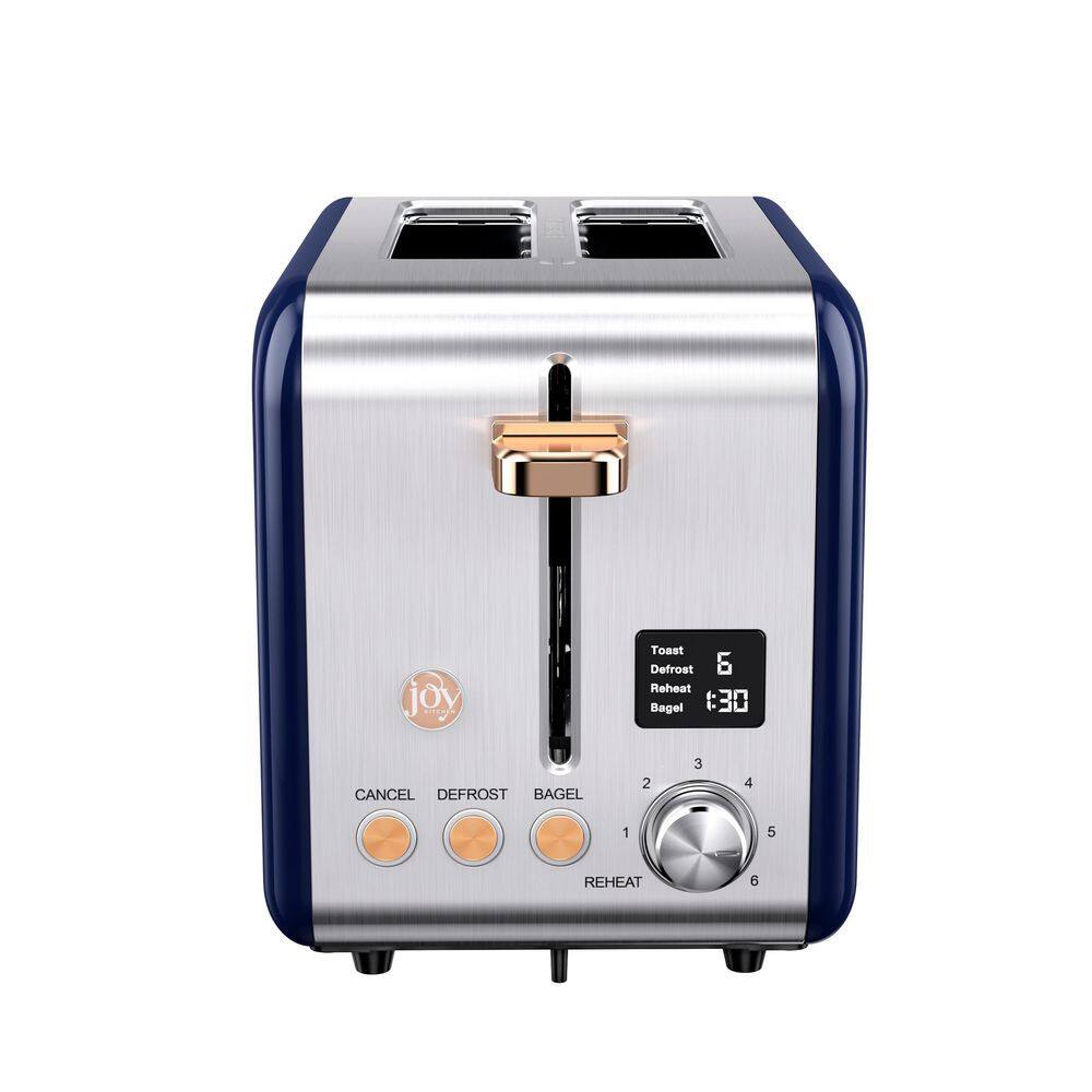 navy blue toaster oven