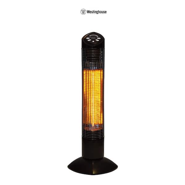 Infrared Electric Outdoor Heater - Freestanding Oscillating With Remote