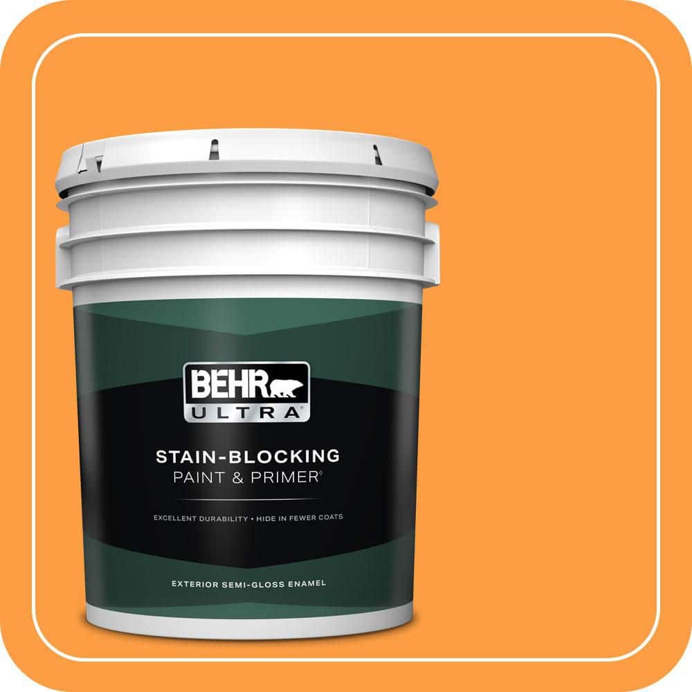 5 gal. #P240-6 Exotic Blossom Semi-Gloss Enamel Exterior Paint & Primer price history on PriceWatchPro
