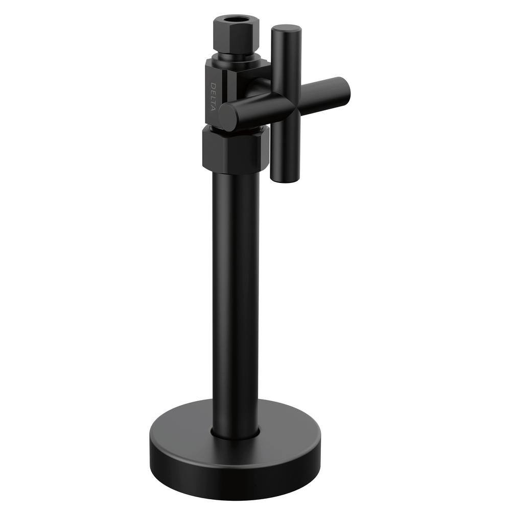 1/2 in. x 7.63 in. L Matte Black Brass Straight Supply Stop Valve price history on PriceWatchPro