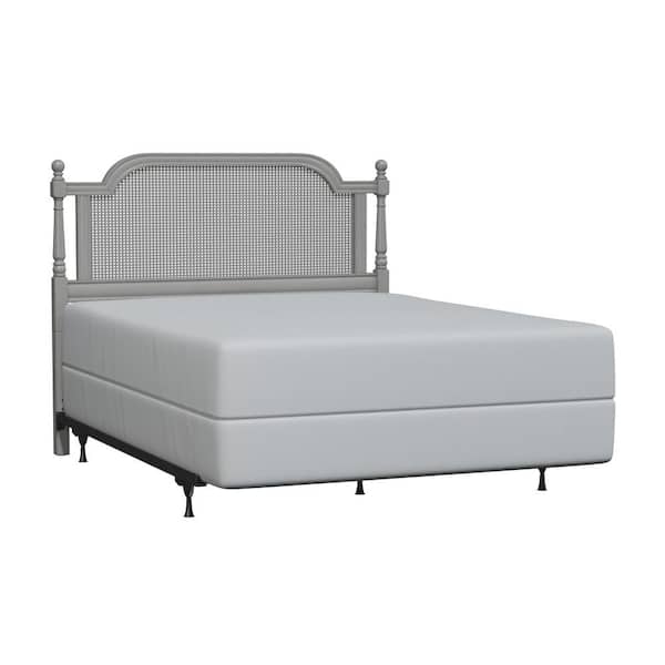 Hillsdale Furniture Melanie Gray Queen Headboard with Frame