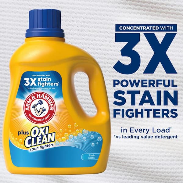 100.5 oz. Fresh Scent Plus OxiClean Liquid Laundry Detergent (77 Loads)