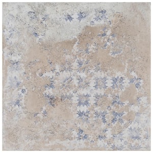 Antigua Deco Beige 13 in. x 13 in. Porcelain Floor and Wall Tile (10.8 sq. ft./Case)