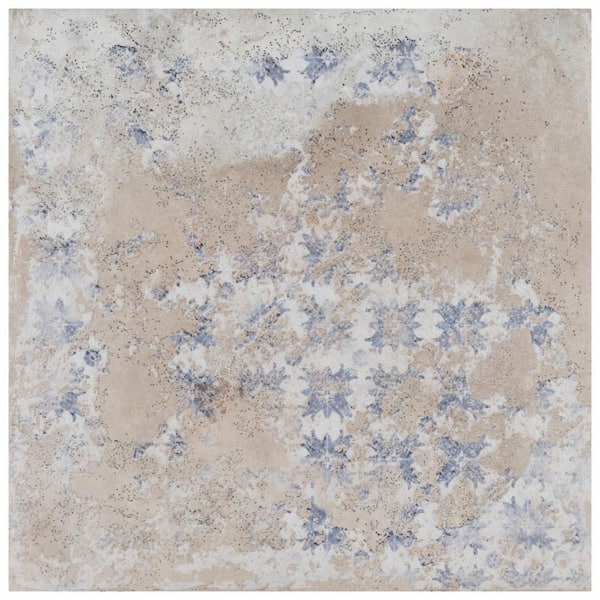 Merola Tile Antigua Deco Beige 13 in. x 13 in. Porcelain Floor and Wall Tile (10.8 sq. ft./Case)
