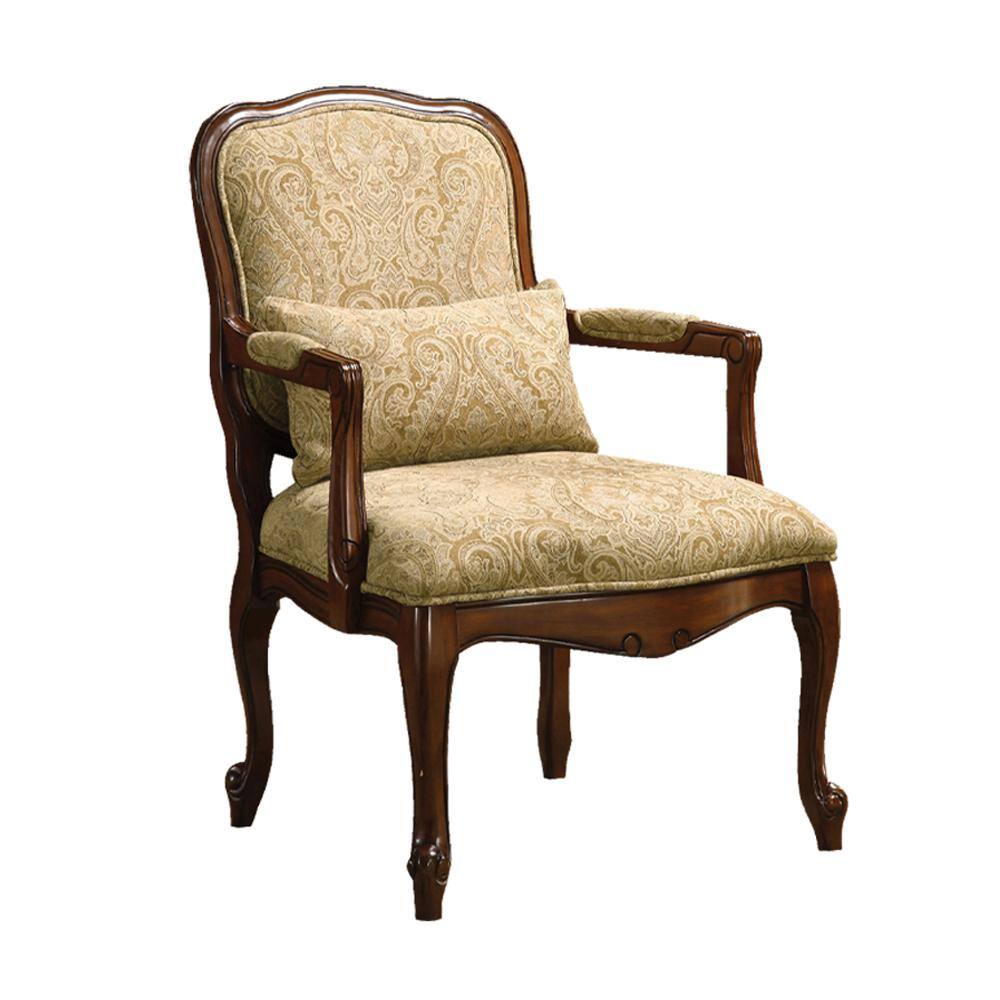 waterville upholstered accent chair floral