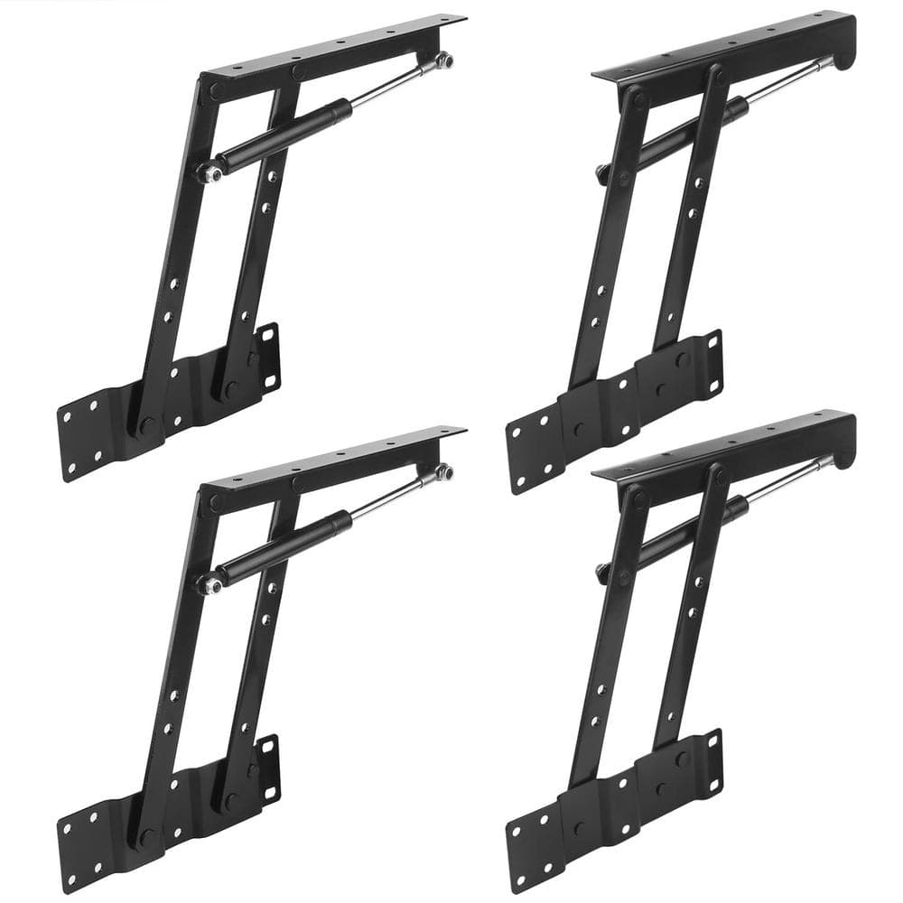 Heavy-Duty Folding Lift and Up Hinges, Lift Up Hydraulic Hinge for Coffee Table Furniture Lifting Tool (4-Pack) -  Angel Sar, ZGSF3509