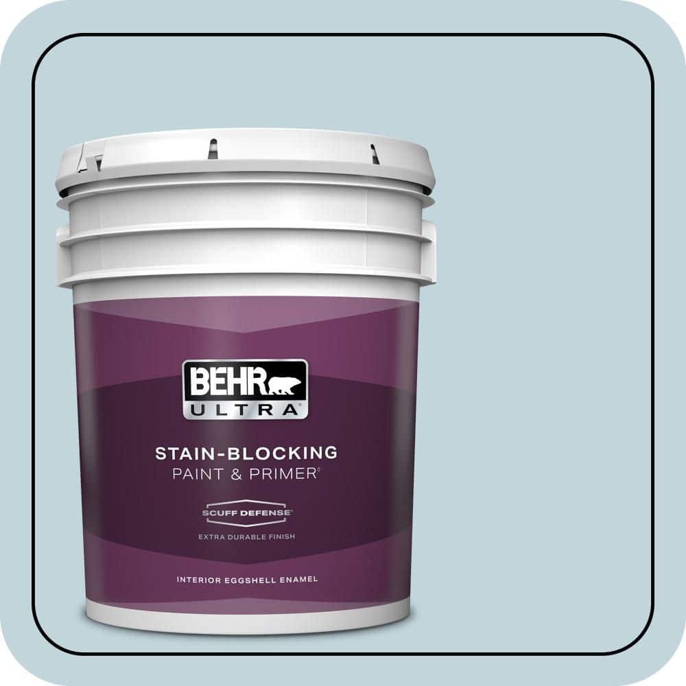 5 gal. #S470-1 Cloudy Sky Extra Durable Eggshell Enamel Interior Paint & Primer price history on PriceWatchPro