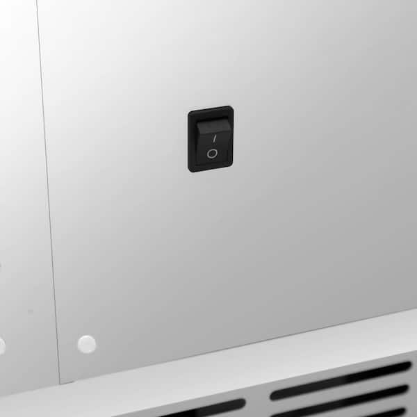 EdgeStar - 15 in. Wide 25 lbs. Built-In Outdoor Ice Maker in Stainless Steel